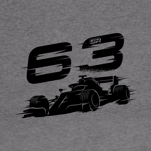 We Race On! 63 [Black] by DCLawrenceUK